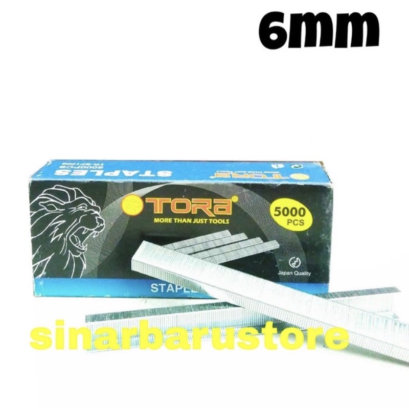 

Isi Steples/Staples Tembak Isi 5000pcs "Tora" 6mm