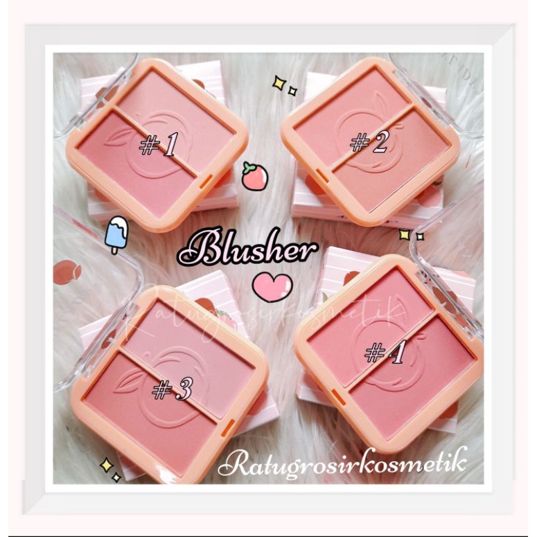 PROMO!!!BLUSH ON PEACH 2 WARNA ANYLADY NO.755/PASSION 3 WARNA NO.889