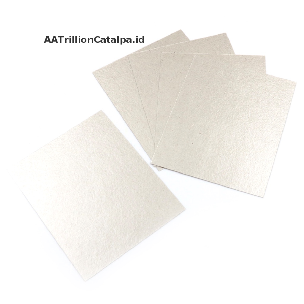 (AATrillionCatalpa) 5pcs / lot Suku Cadang Perbaikan Microwave Oven Kualitas Tinggi 150x120mm Mica