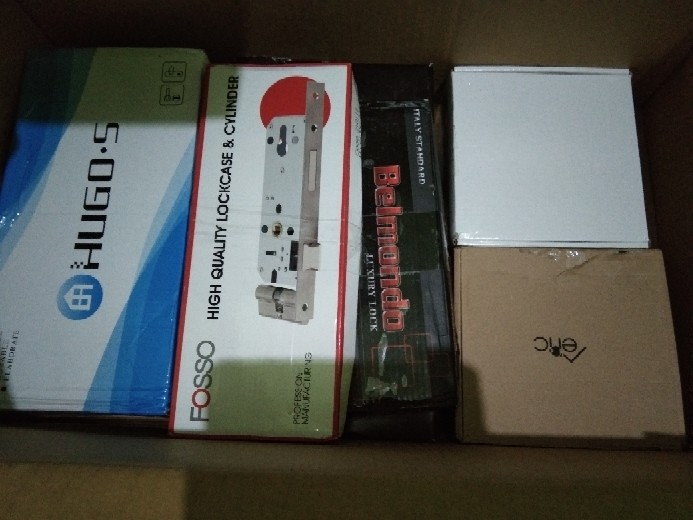 Paket Handle Pintu Stainless 35cm 2set + Body Pelor