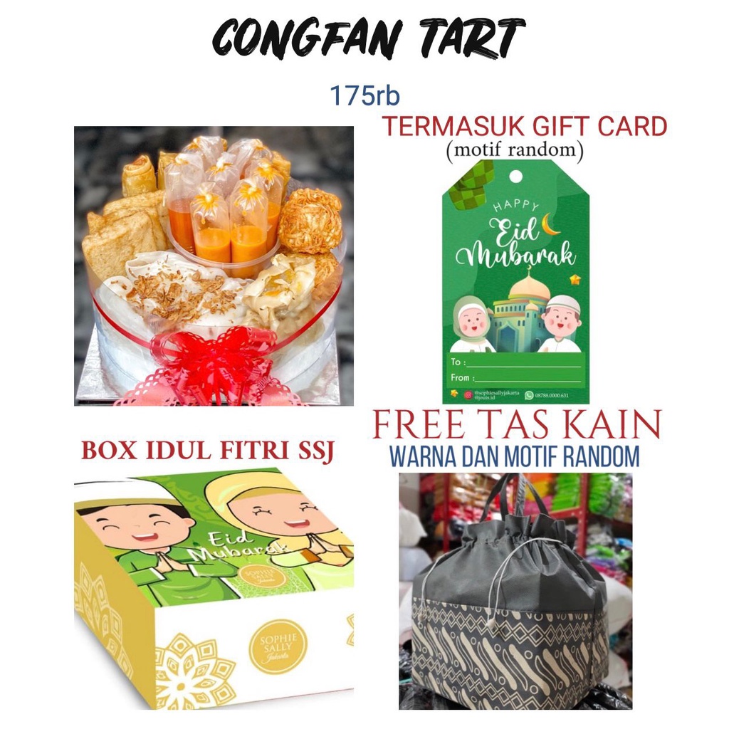 

Congfan Tart Hampers Idul Fitri / Lebaran Edition