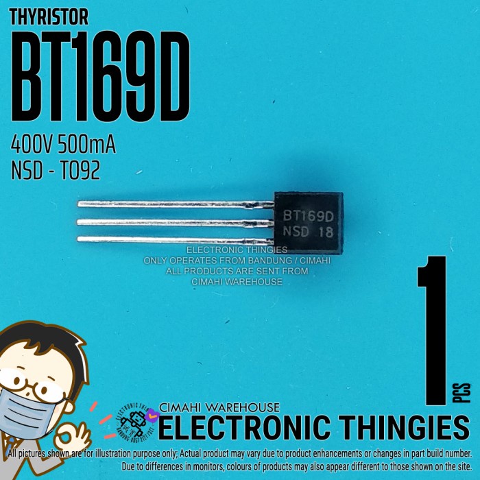 BT169D TO92 NSD THYRISTOR BT169