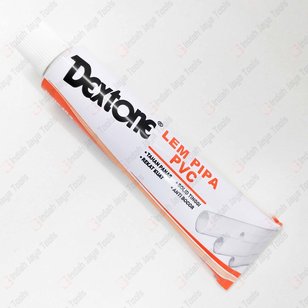 DEXTONE LEM PIPA PVC 40 GRAM - Lem Paralon Pralon Talang Kran Talang