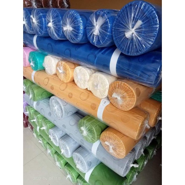 Bahan Gorden / Hordeng Meteran Nikita / Gordyn / Korden / Bonita Motif Polkadot