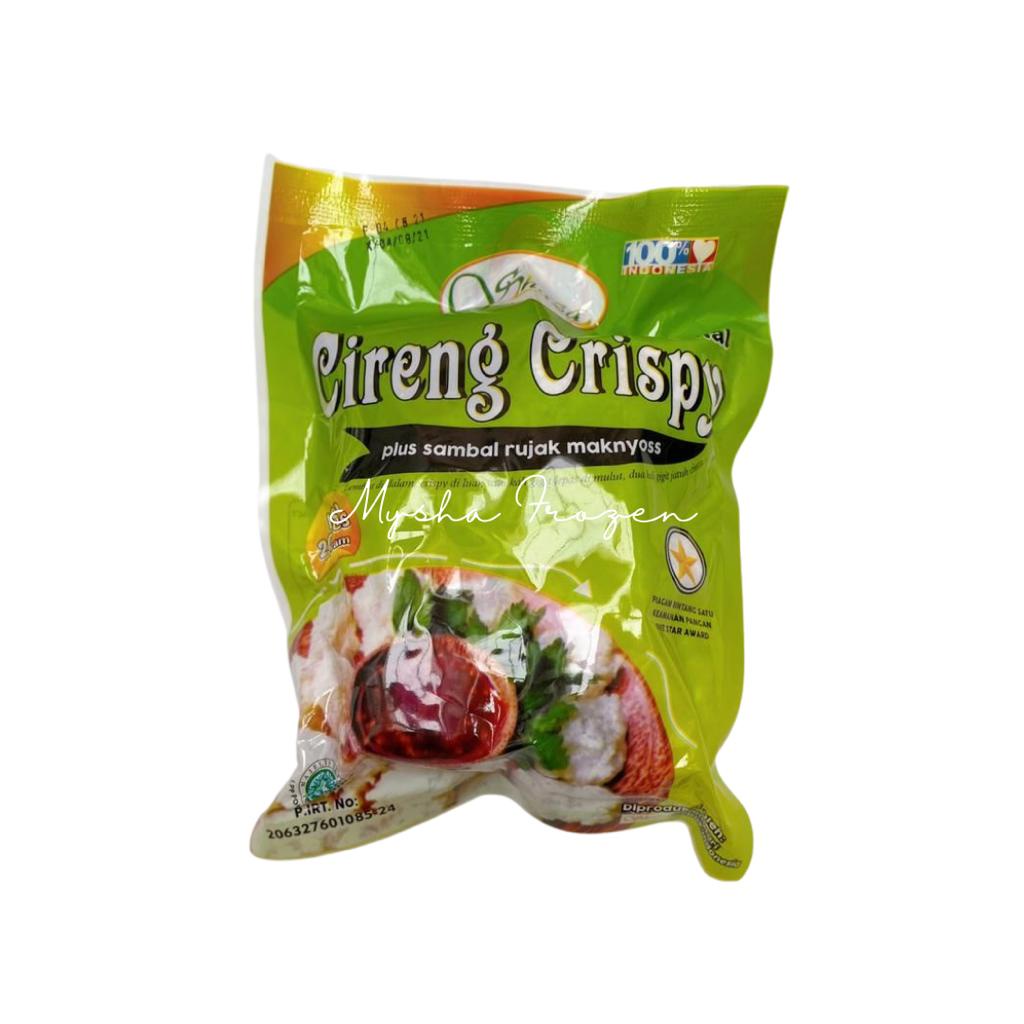 

CIRENG CRISPY plus sambal rujak frozen food