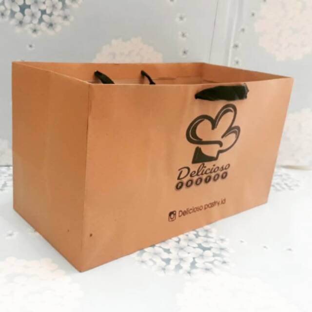 

Paperbag brownies tebal