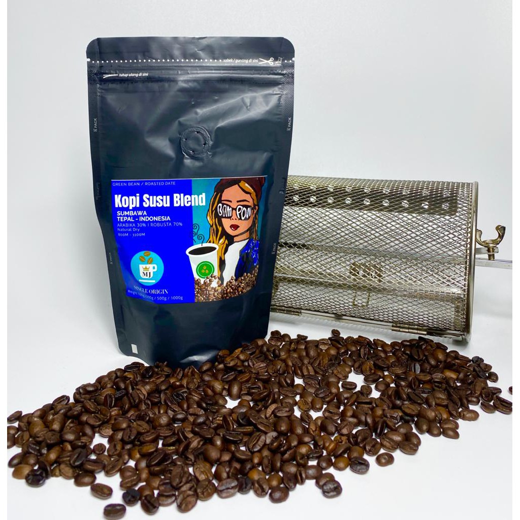 

MJ COFFEE KOPI SUSU BLEND SUMBAWA TEPAL Single Origin 100 g