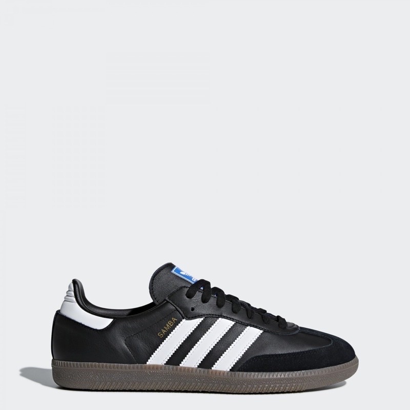 Jual ADIDAS SAMBA OG BLACK WHITE -kode B75807- (ORIGINAL 100%) | Shopee ...