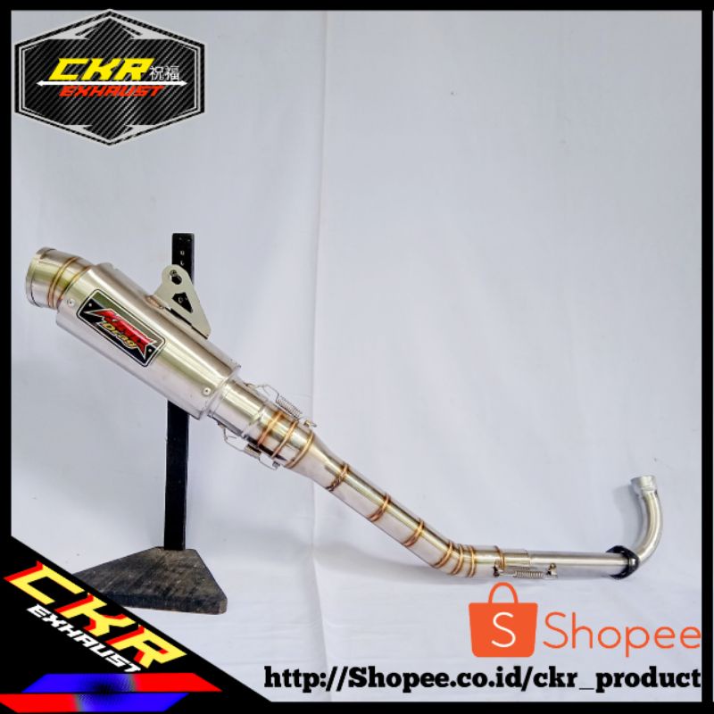 Knalpot racing Underbond KINGDRAG Jupiter Vega Supra Blade Revo Shogun Smash Grand Legenda dll