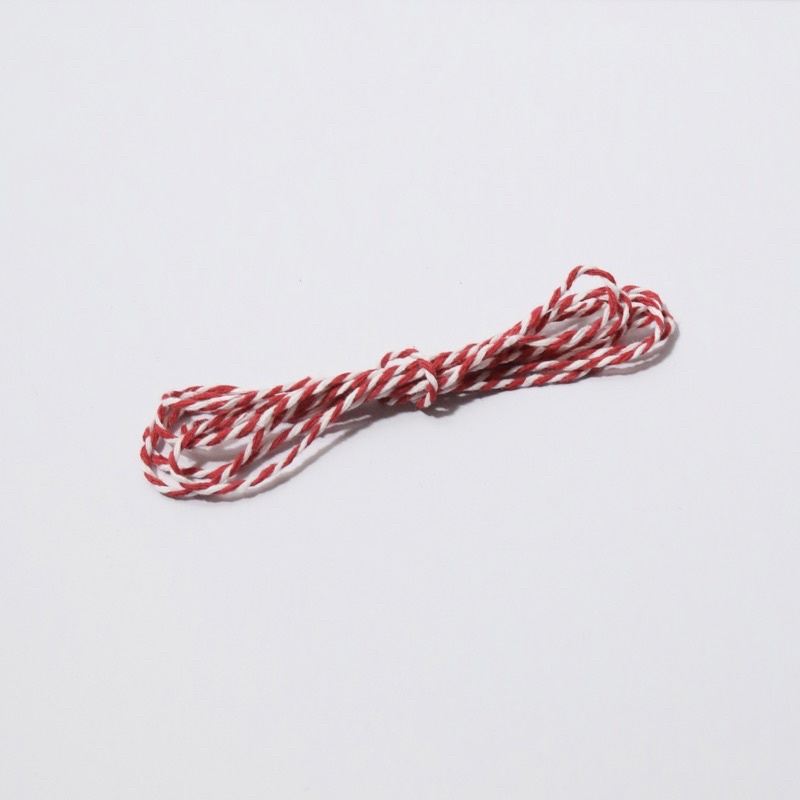 10 yard benang tali katun Bakers twine 2 mm | Tali 2 warna