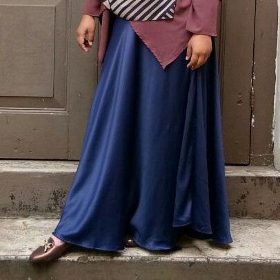 Promo Rok payung/Rok payung satin velvet/umbrella skirt-2