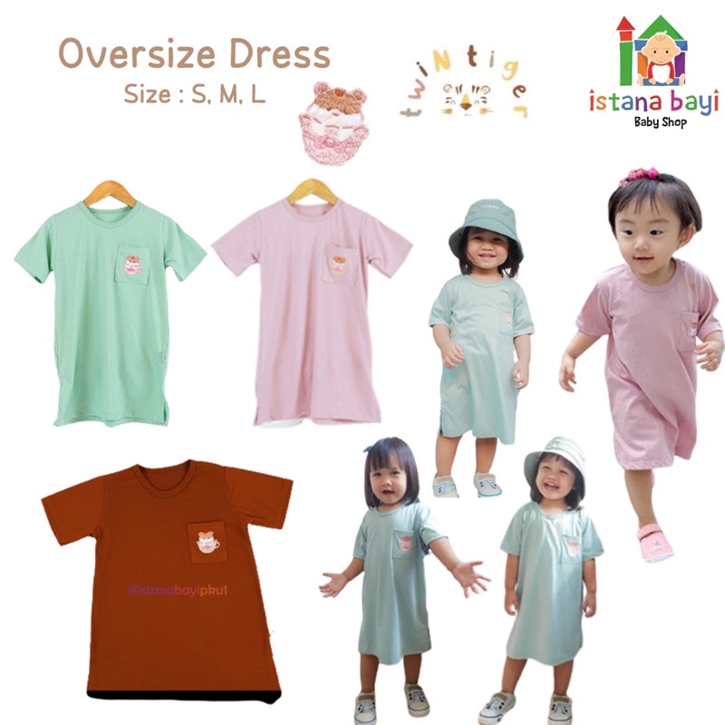 TwinTIger Oversize Dress - Dress Bayi / Anak