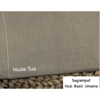 Godiva96 - UMAMA BASIC VOAL HIJAB / JILBAB MEDAN-U.BV. Nude Tua