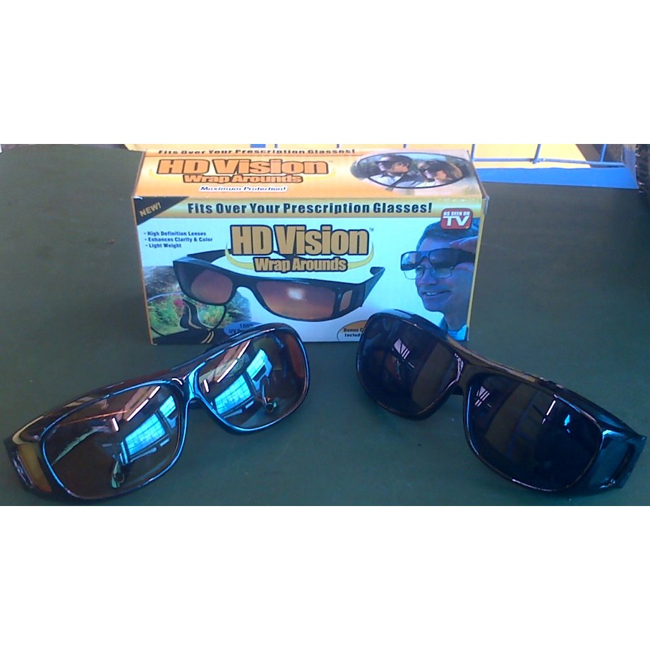 Kacamata  HD Vision Anti UV  ( Isi 2 Buah )