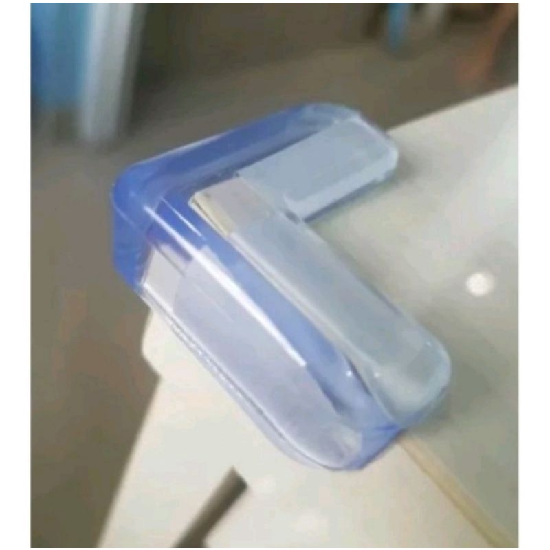 KARET SIKU KOTAK PELINDUNG MEJA, PENGAMAN MEJA SUDUT BENING KACA, SILIKON PELINDUNG UJUNG MEJA, PELI