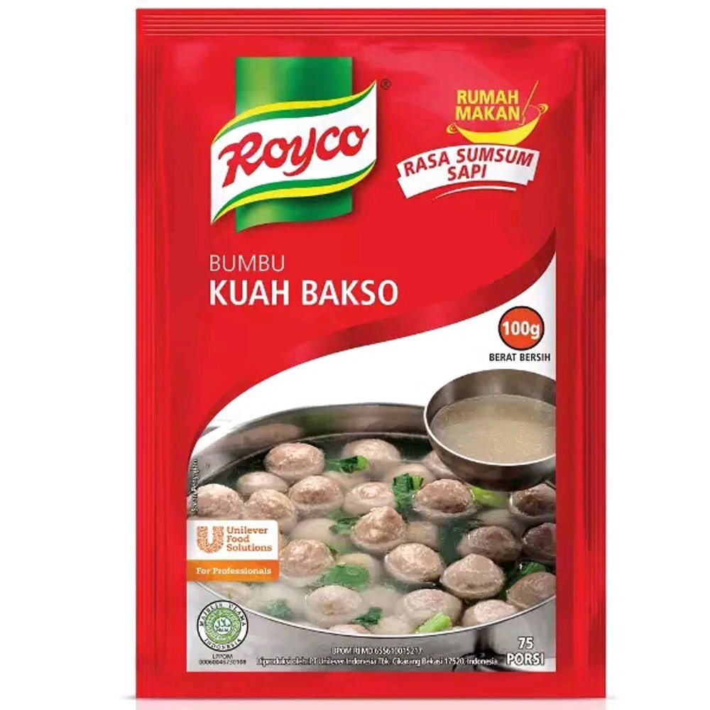 

ROYCO Bumbu Kuah Bakso 100 gram x 4 pcs