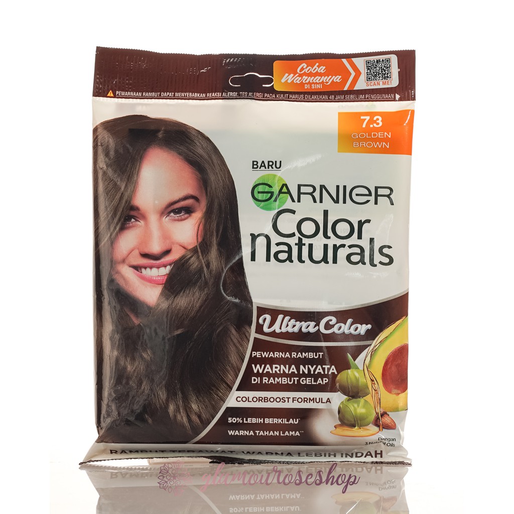 ❤️Glamouroseshop❤️ Garnier Color Naturals Sachet Garnier Ultra Color Pewarna Rambut Cat Rambut Semir  Garnier Men Shampoo Sachet