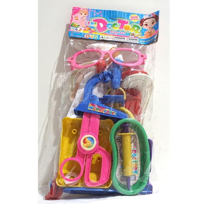 Mainan Anak Doctor Dokter Dokteran Set PlaySet Mainan Edukasi Anak Cerdas