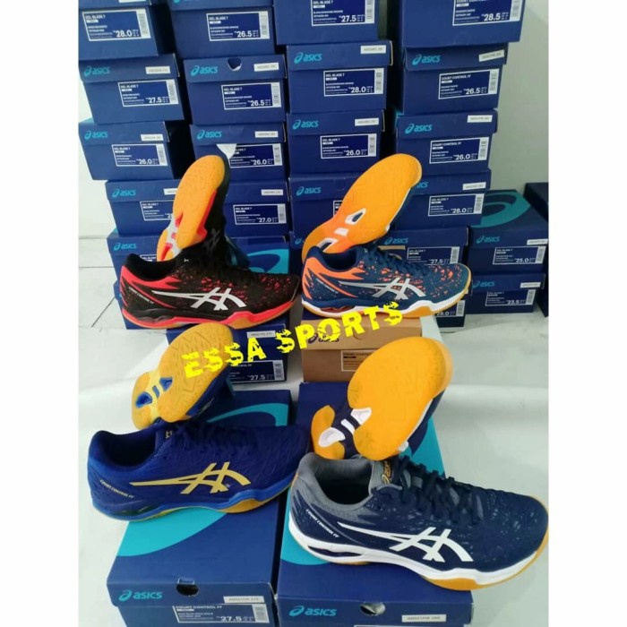 ✔TERPERCAYA SEPATU BADMINTON / bulutangkis ASICS COURT CONTROL FF MEN ORIGINAL JP CODE