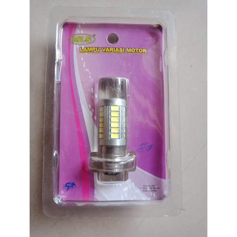 BOLA DEPAN LED PUTIH + LASER PUTIH 33 MATA GRAND BEBEK MATIC KIRANA KARISMA SUPRA X 125 FIT NEW FI S