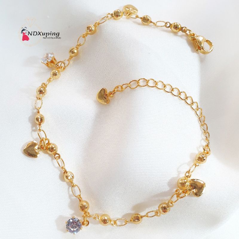 Gelang Tangan Permata Love Xuping N25012203