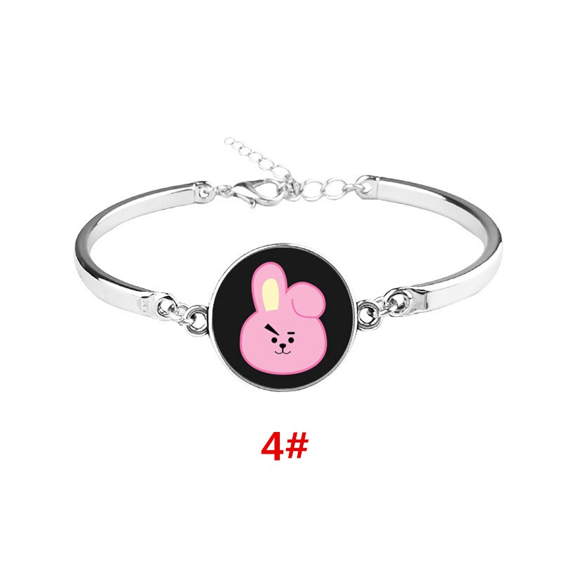 [Bayar Di Tempat]BTS KPOP BT21 Metal Gelang