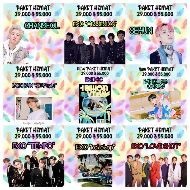 

Paket Hemat EXO