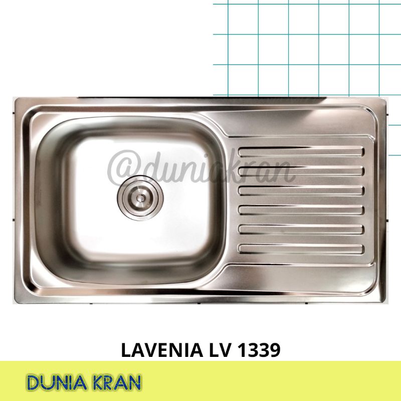 KITCHEN SINK BAK CUCI PIRING LAVENIA 1339