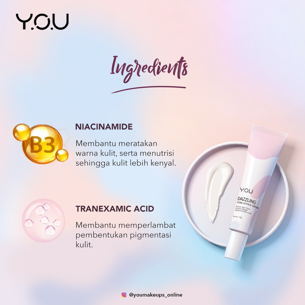 DAZZLING TONE UP FACE CREAM