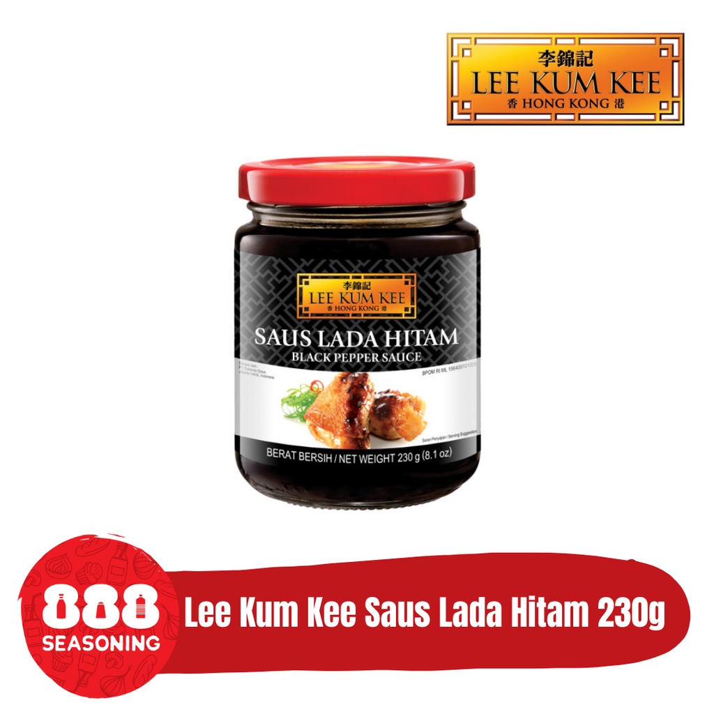 

LEE KUM KEE BLACK PEPPER (Saus Lada Hitam) 230g