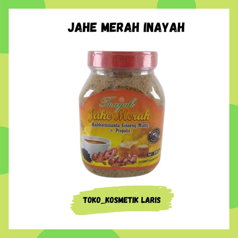 

[COD] JAHE MERAH | Jahe Merah Inayah 330 gr | Jahe Merah Bubuk - Jahe Merah Instan - Jahe Instan
