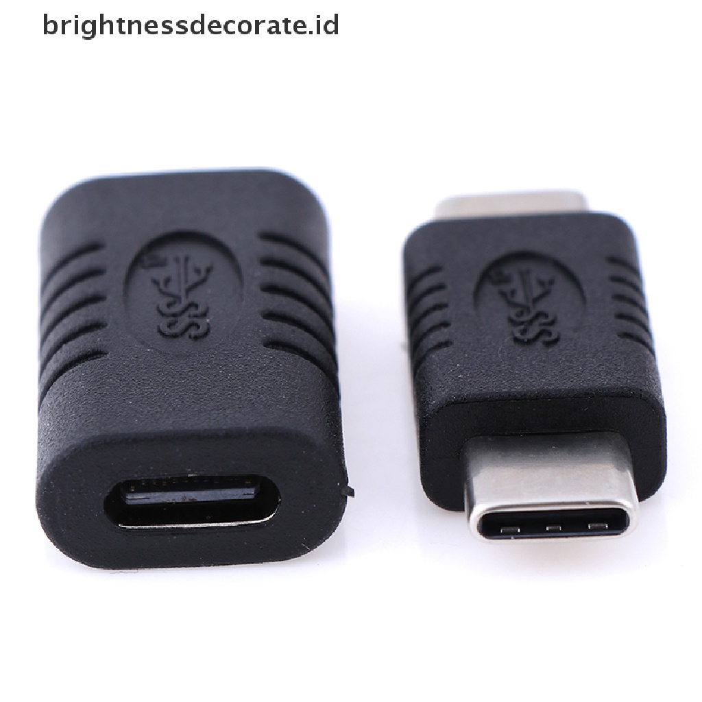 Konverter Sudut Kanan Usb 3.1 Tipe C Ke Tipe C Male Female