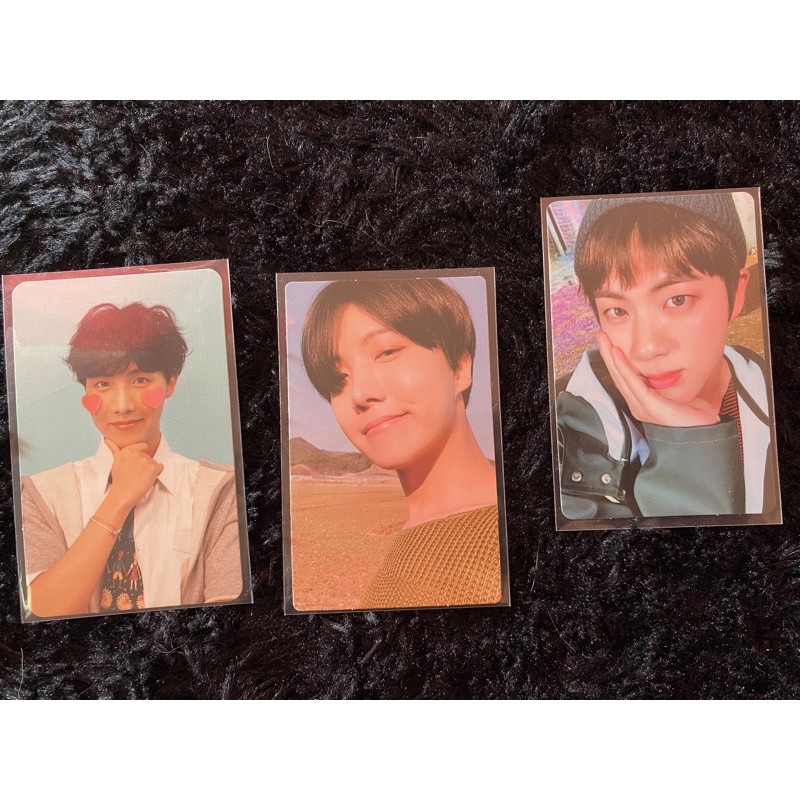 JHOPE JIN SUGA BTS PHOTOCARD PERSONA LOVE YOURSELF YNWA