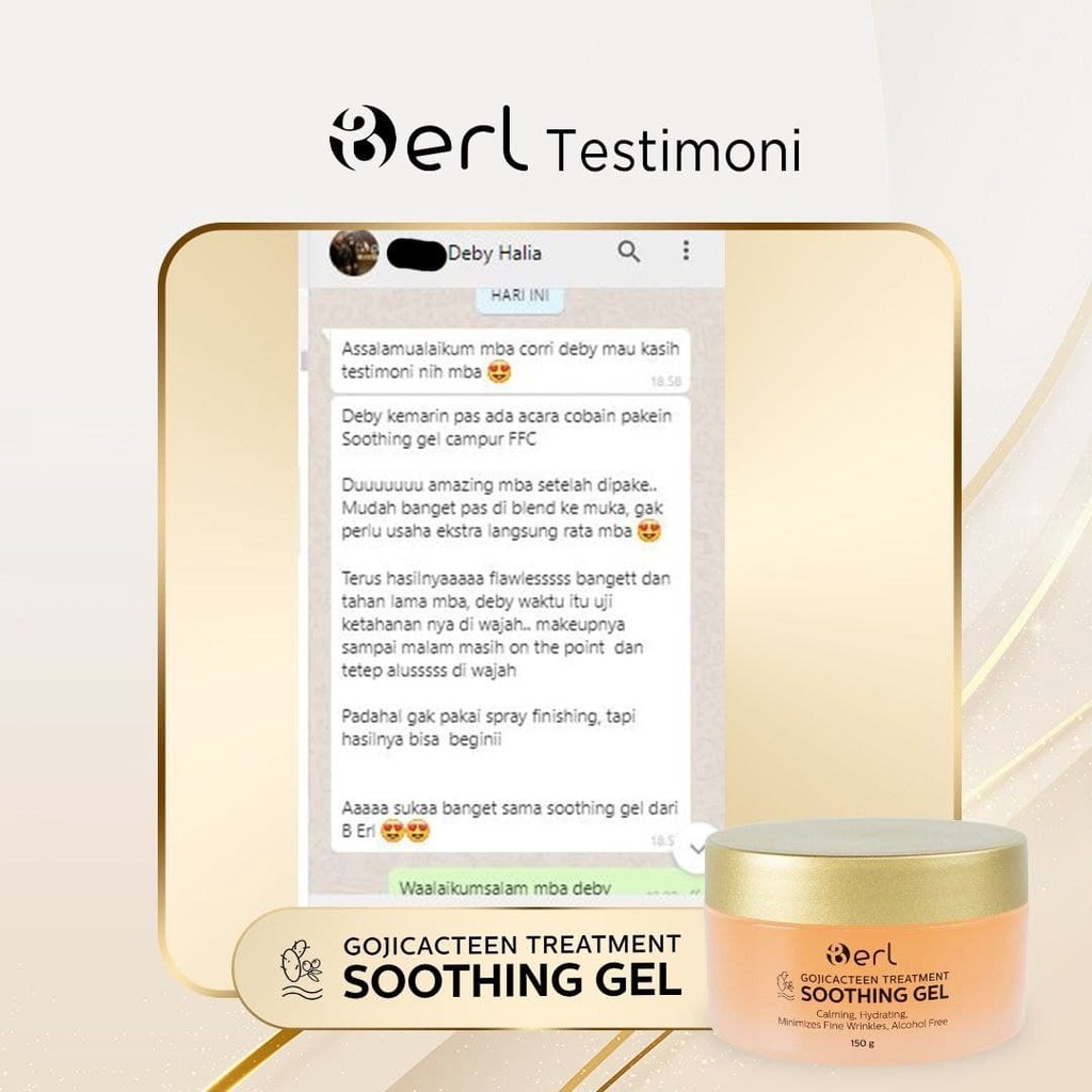 B Erl GojiCacteen Treatment Soothing Gel