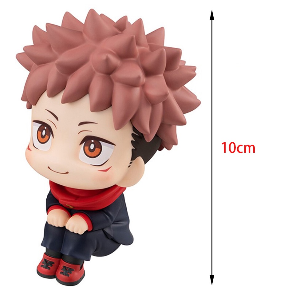 Action Figure Anime Jujutsu Kaisen Yuji Gojo Satori Fushiguro Megumi Kugisaki Bahan PVC Ukuran 10cm Untuk Dekorasi