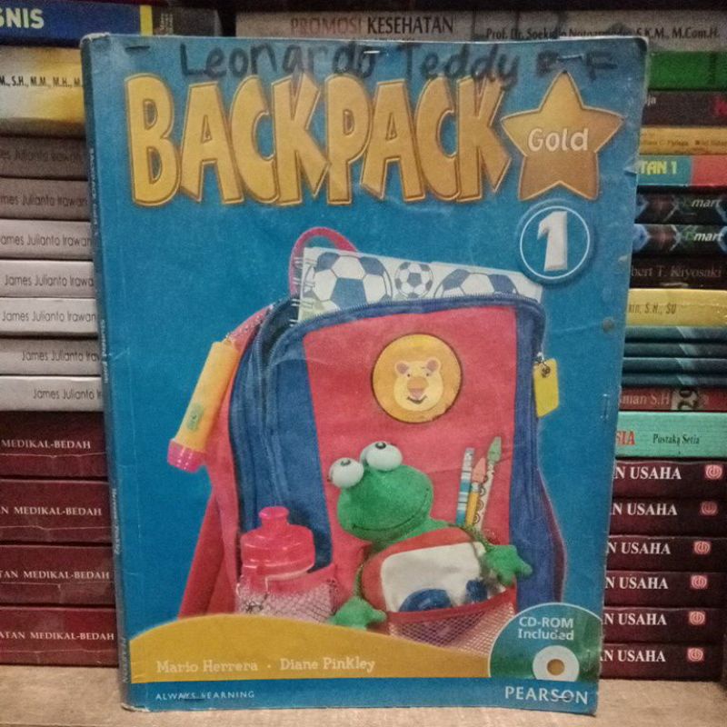 BACKPACK CLASS I SD STUDENT BOOK DAN WORKBOOK ORIGINAL