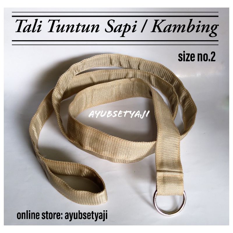 Tali Tuntun Sapi Kambing no2 Besar Hewan Dewasa tuntun anjing Kalung Sapi Brangus sapi head halter a