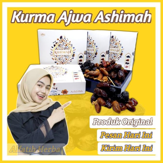 

Kurma Nabi Ajwa Ajwah Azwa Ashimah Premium Original Grade A Lull4Ss2D_