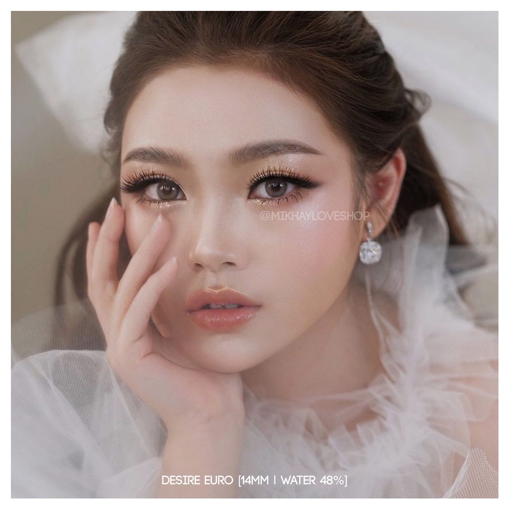 MIKHAYLOVESHOP Softlens Desire Euro (Gray / Grey) | EOS Princess