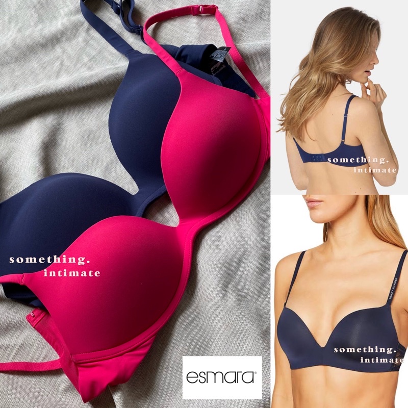 Esmara Cooling Seamless Wire Free Push Up Bra with Subtle Lift / Wireless Pushup Bh Tanpa Kawat Beha