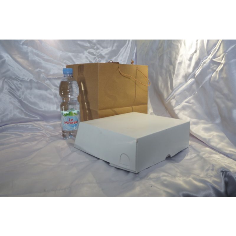 

paperbag ukuran wadah kotak nasi 20x20x20/paperbag murah sablon