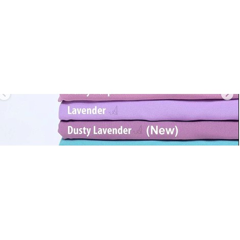 NEW DAILY & DAILY WAVE KHIMAR Atelier Angelina Original TERBARU Maret-April 2022-DWK HP Dusty Lvndr M