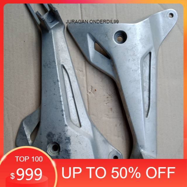 Postep step bostep Footstep dudukan pijakan kaki belakang Supra x 125 old kanan kiri ori