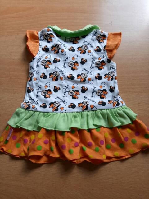 Dress bayi baju anak perempuan usia 3-12bln