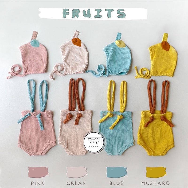 Rope shorts set celana bayi