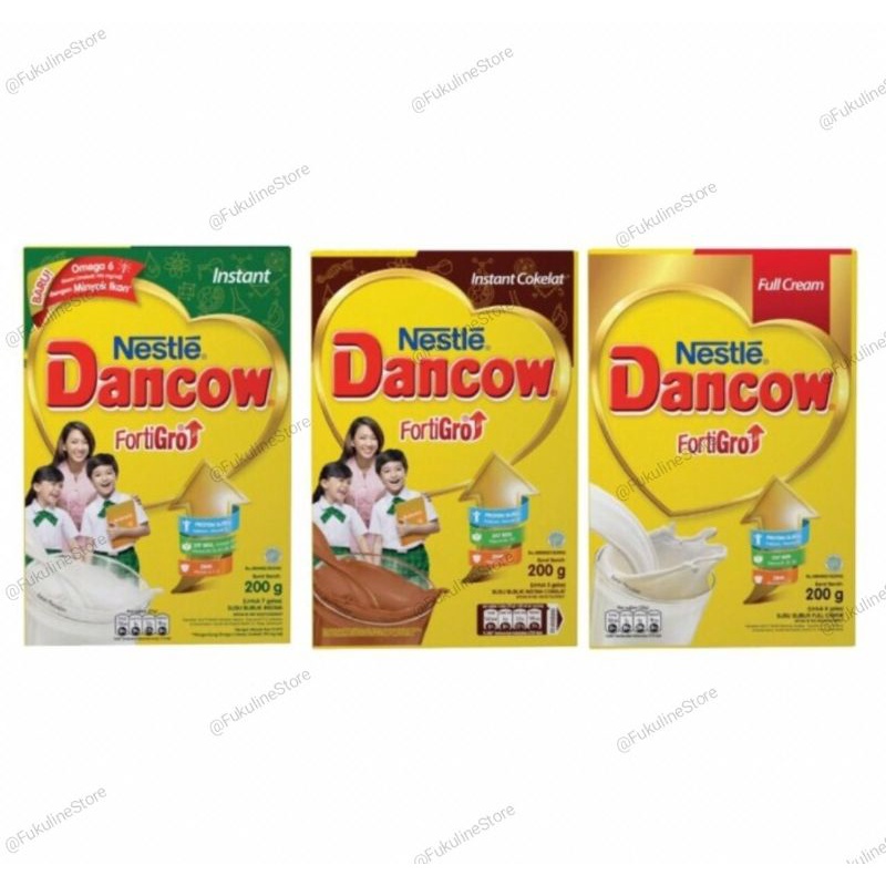 

DANCOW FORRIGRO COKLAT / INSTAN / FULL CREAM 200 GRAM