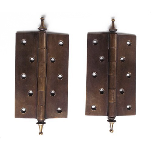 5" Engsel Pintu Kayu Gebyok Joglo Rumah Kuningan / Solid Brass Door Hinges Terbaik