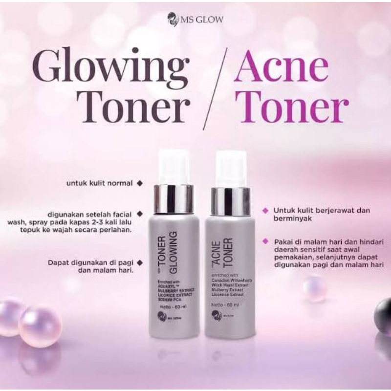 TONER MS GLOW ORI