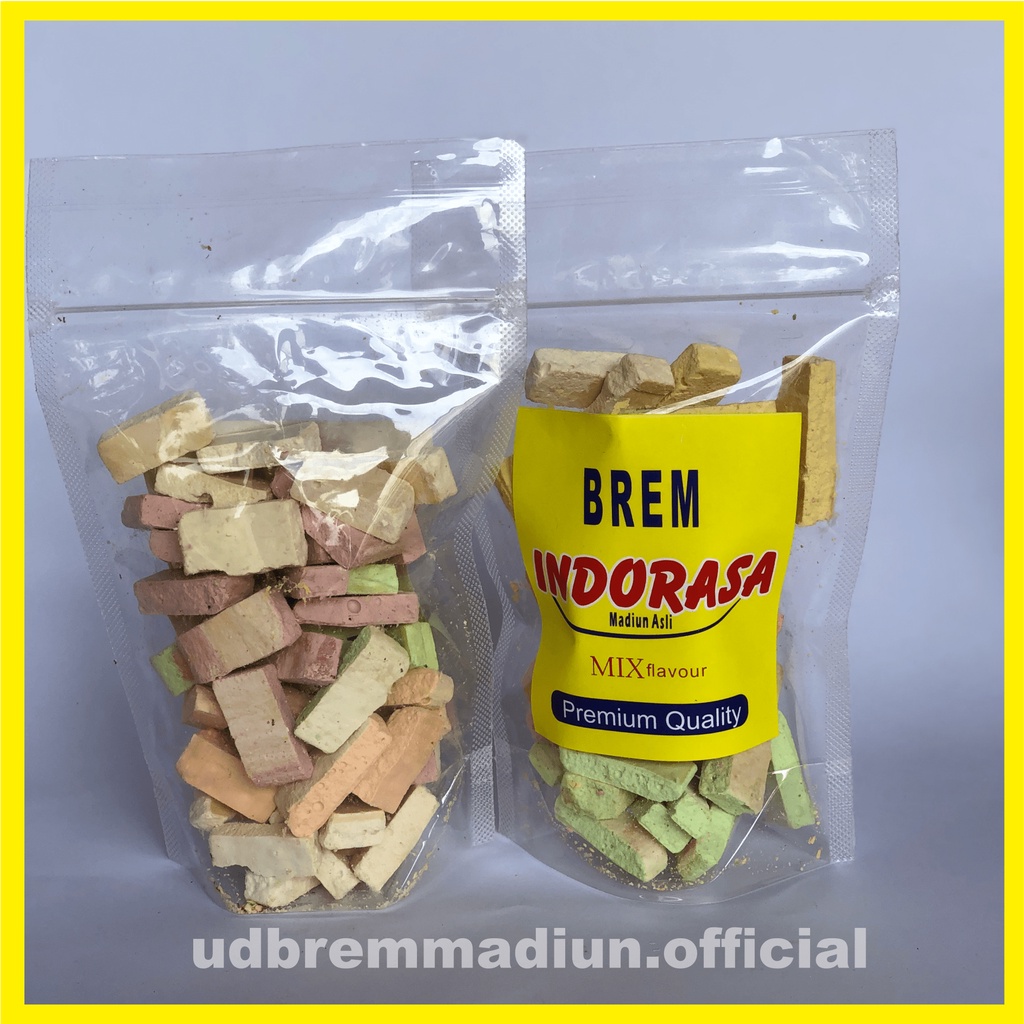 

BREM "INDORASA", Kemasan plastik standing Pouch isi 50