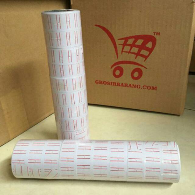 

Label harga 1 line